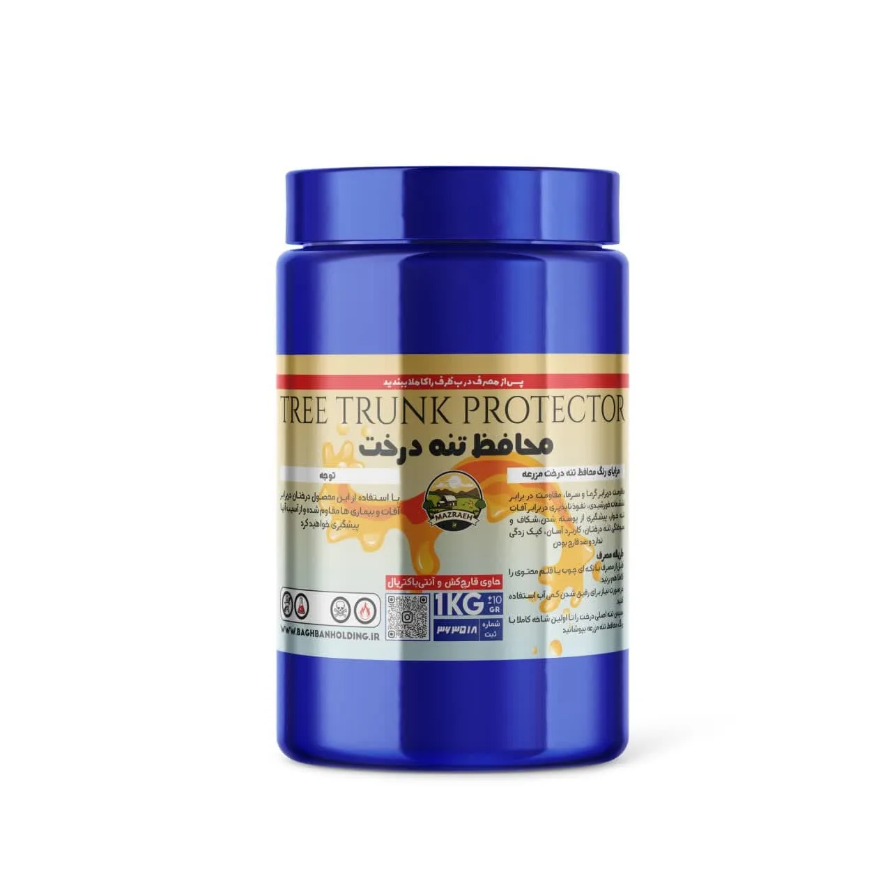 رنگ محافظ تنه درخت